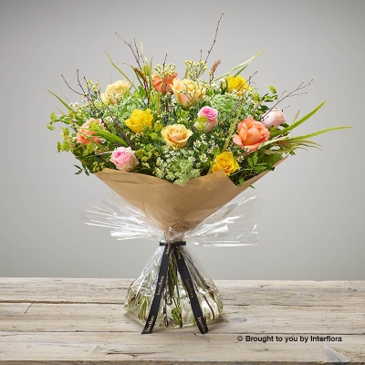 Zesty Rose Hand tied