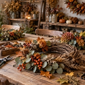 Autumnal Wreath Workshop