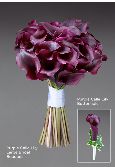 Purple Calla Lily Bridal Bouquet