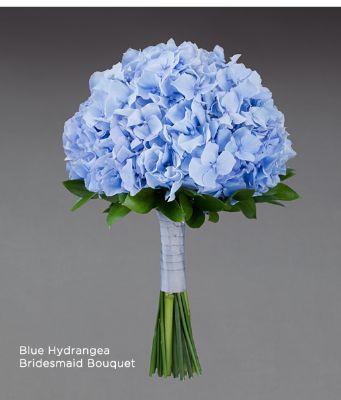 Blue Hydrangea Bridal Bouquet